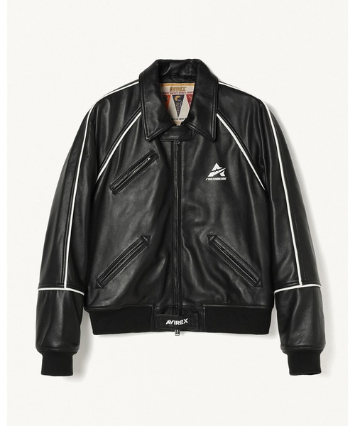 FORSOMEONE（フォーサムワン） スタジャン FORSOMEONE AVIREX LEATHER