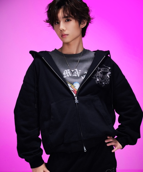 A'gem 9（エージェムナイン） パーカー A'GEM/9 × .kom 「A'GEM/9/エー