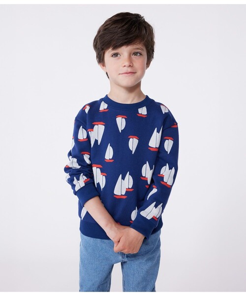 PETIT BATEAU（プチバトー） トレーナー スウェットプルオーバー