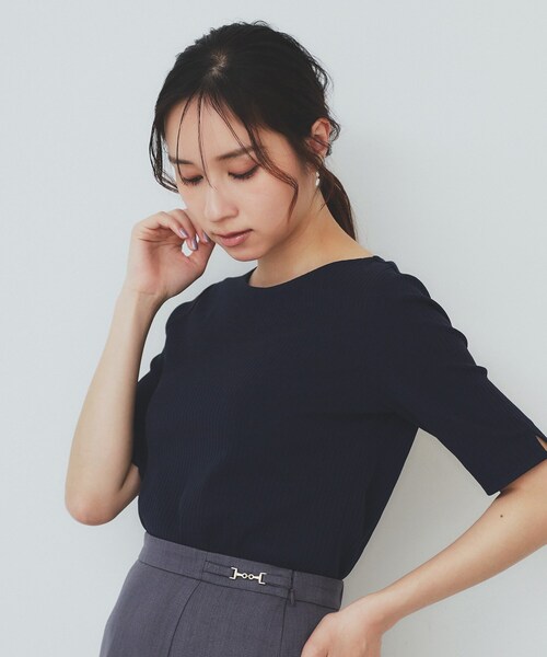 index（インデックス） tシャツ 「7色展開/XS-LLサイズ」ボートネック