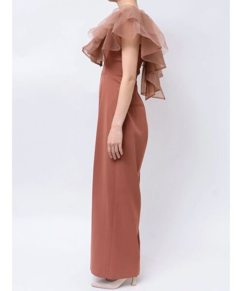 LAGUNAMOON（ラグナムーン） パンツドレス LADYチュールカラーベア