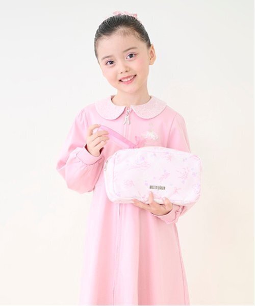 mezzo piano ワンピース 「バレエ」衿つき 前開きカットワンピース