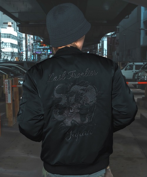 improves（インプローブス） スカジャン 刺しゅう MA-1スカジャン