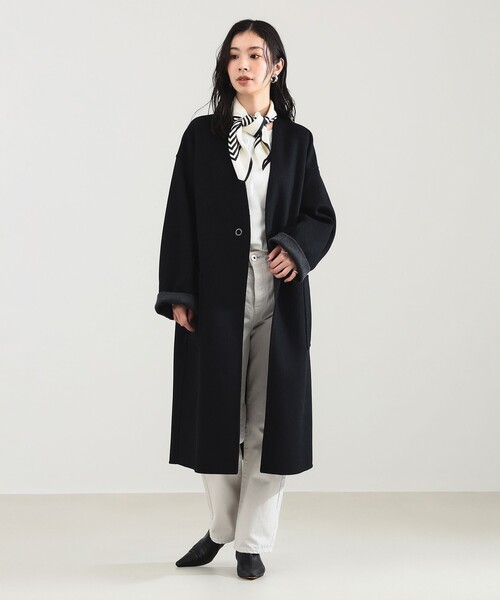 Demi-Luxe BEAMS（デミルクス ビームス） ノーカラーコート コート 「1