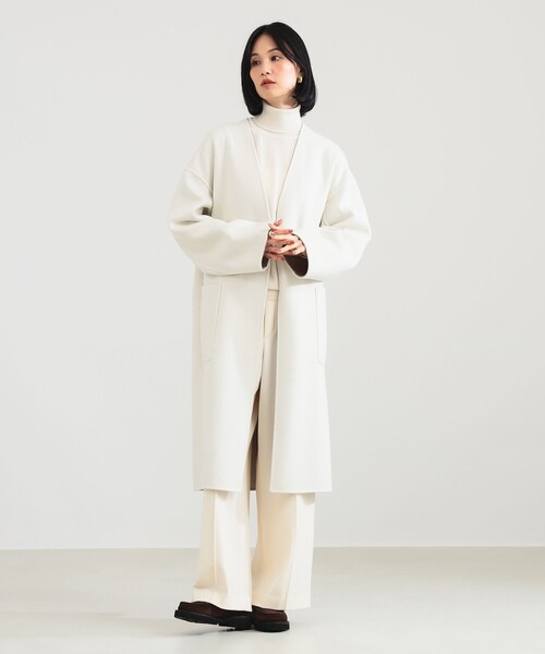 Demi-Luxe BEAMS（デミルクス ビームス） ノーカラーコート コート 「1