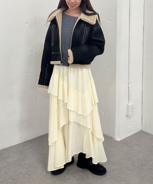 archives（アルシーヴ） ムートンコート ボアコート ムートン