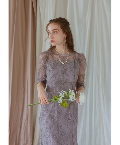 Dorry Doll（ドリードール） ドレス フラワーエアリーレースドレス結婚