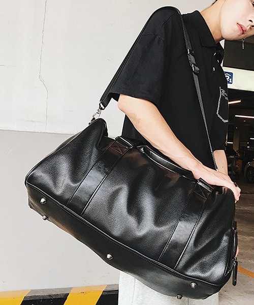 Fun & Daily（ファンアンドデイリー） ボストンバッグ F＆D : フェイク