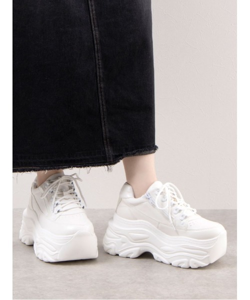 Mafmof（マフモフ） スニーカー 10cmメガ厚底クラッシュソールテック