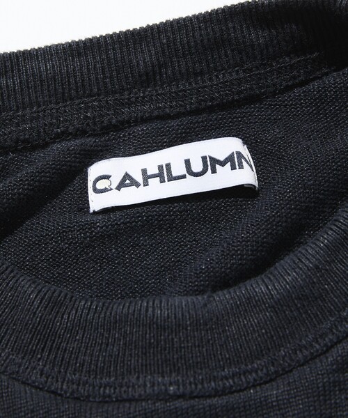 CAHLUMN（カウラム） tシャツ French Linen Reversible Long Sleeve T