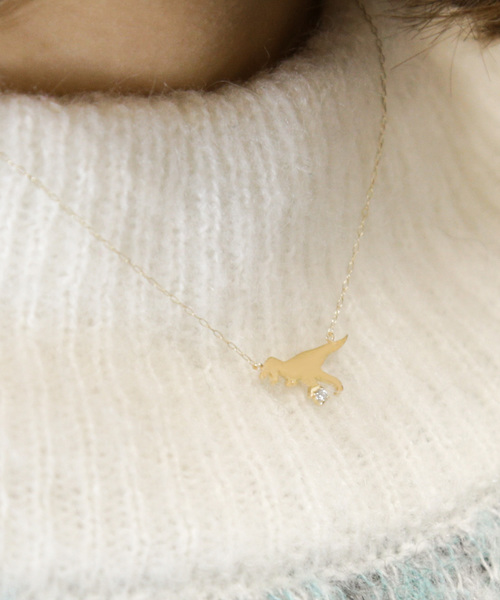 BLOOM（ブルーム） ネックレス K10 イエローゴールド ダイヤモンド