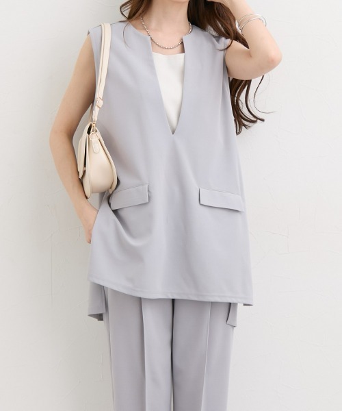 ニッセン（nissen） セットアップ ベストセットアップ（ポケット付