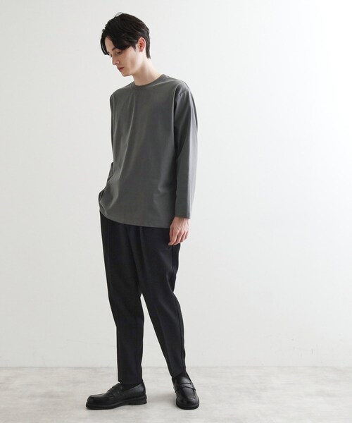 tk.TAKEO KIKUCHI（ティーケータケオキクチ） パンツ キャバリーツイル