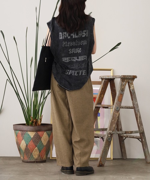 ROOP TOKYO タンクトップ ロックタンクトップ メンズ レディース