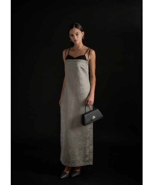 LE'RURE ドレス Layered look jacquard dress : ZOZOTOWN Yahoo!店