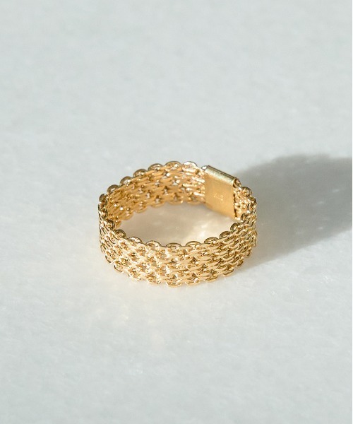 Jewel closet by L&Co. 指輪 リング K18 チェーンリング レディース