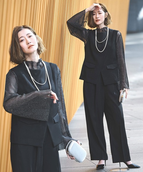 RUIRUE BOUTIQUE（ルイルエブティック） パンツドレス : ZOZOTOWN