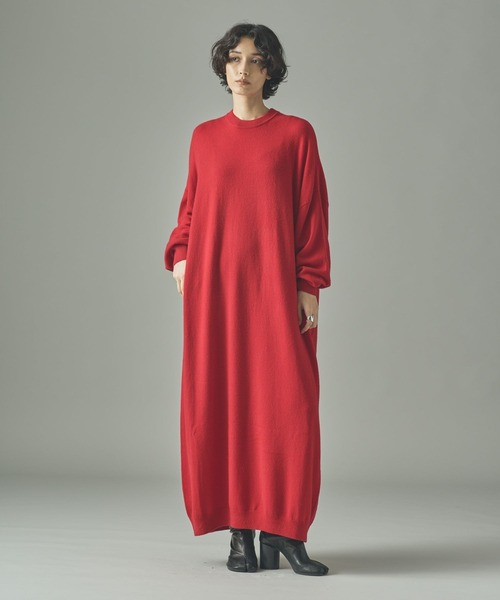 Curensology（カレンソロジー） ワンピース /ウールカシミヤニット