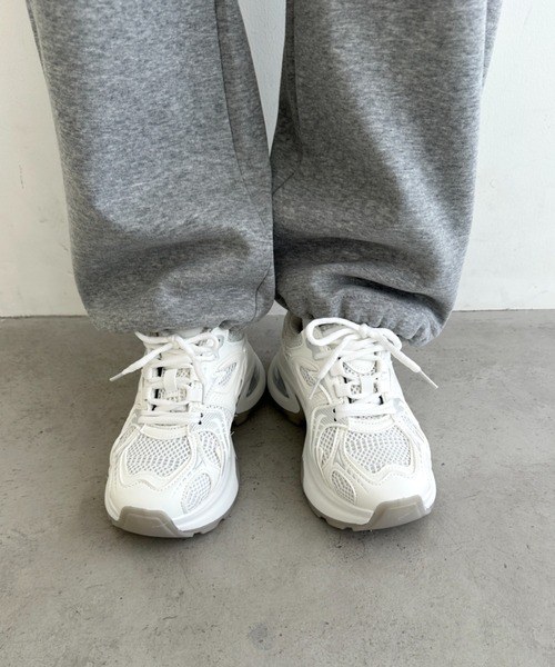 スニーカー メッシュ厚底スニーカー レディース : ZOZOTOWN Yahoo!店