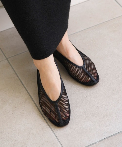REMME（レメ） シューズ メッシュフラットシューズ レディース
