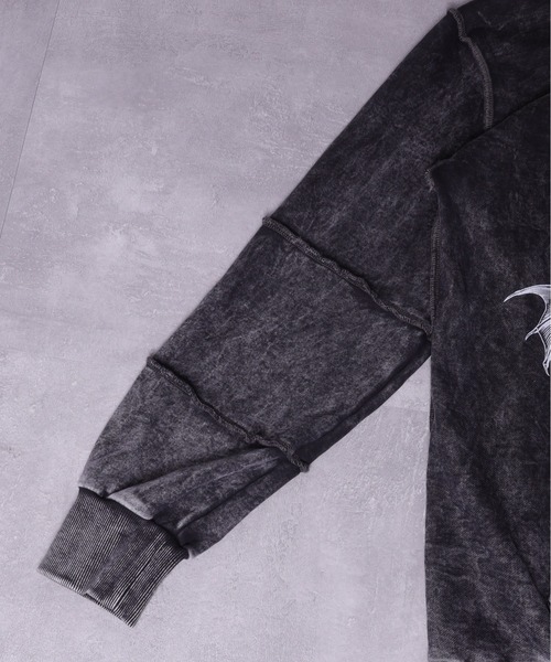 Amilige（アミリージュ） トレーナー スウェット 猫耳クロスパーカー