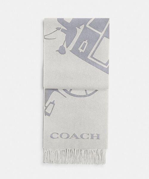COACH（コーチ） マフラー ストール ホース アンド キャリッジ