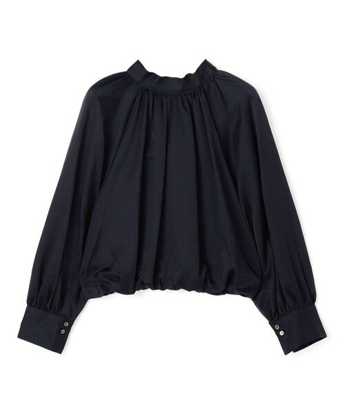 Ballsey（ボールジィ） ブラウス シャツ コットンシルクサテン 2-way