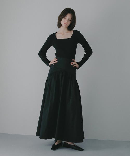 MANOF（マノフ） スカート HIGH WAIST TIERED SKIRT : ZOZOTOWN Yahoo