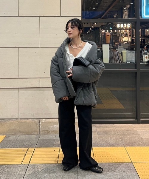 ETRE TOKYO（エトレトウキョウ） コート アウター ストールカラー