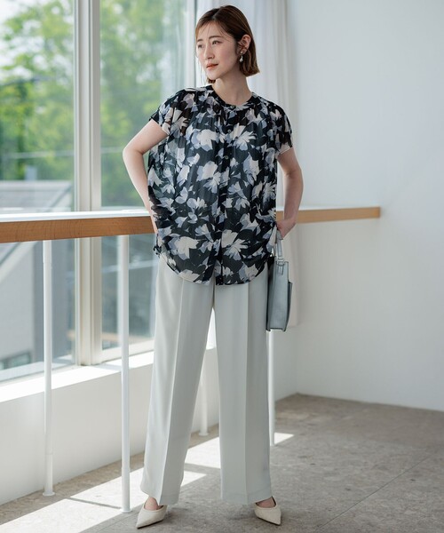 23区（ニジュウサンク） パンツ 「新色追加/洗える」ストレッチジョー