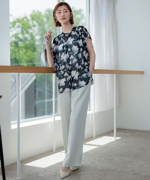 23区（ニジュウサンク） パンツ 「新色追加/洗える」ストレッチジョー