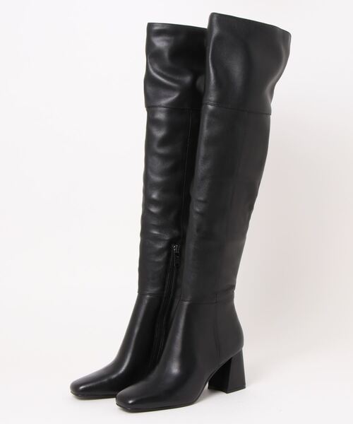 STEVE MADDEN（スティーブ・マデン） ブーツ スクエアトゥロングブーツ