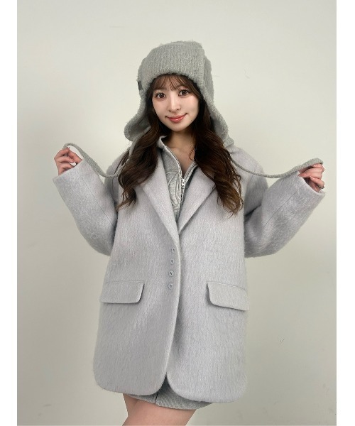 Darich（ダーリッチ） コート アウター シャギーオーバージャケット