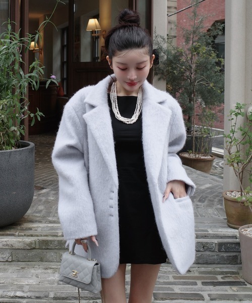 Darich（ダーリッチ） コート アウター シャギーオーバージャケット