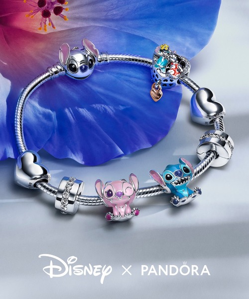 PANDORA（パンドラ） チャーム ディズニー スティッチ チャーム