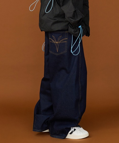 SeeSew ジーンズ 「UNISEX」DENIM CURVE PANTS/デニムカーブパンツ