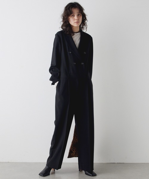 THE PAUSE オールインワン 「THE PAUSE」テーラーカラージャンプスーツ