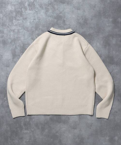 ffein セーター ニット 「FFEIN（フェイン）」三段ロゴアソート襟