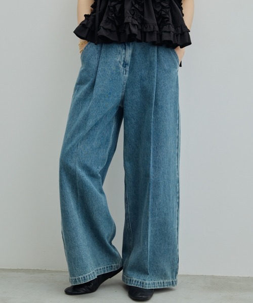 PERNA（ペルナ） ジーンズ デニム デニムパンツ デニムワイドパンツ