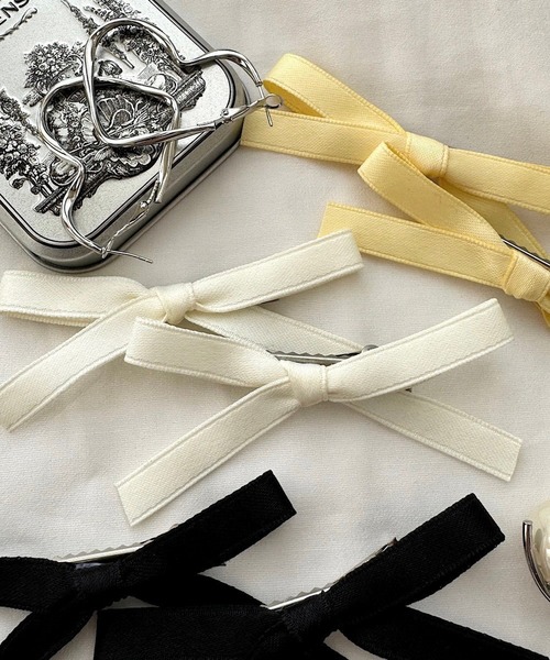 ヘアピン 2setシンプルリボンヘアピン : ZOZOTOWN Yahoo!店 - 通販