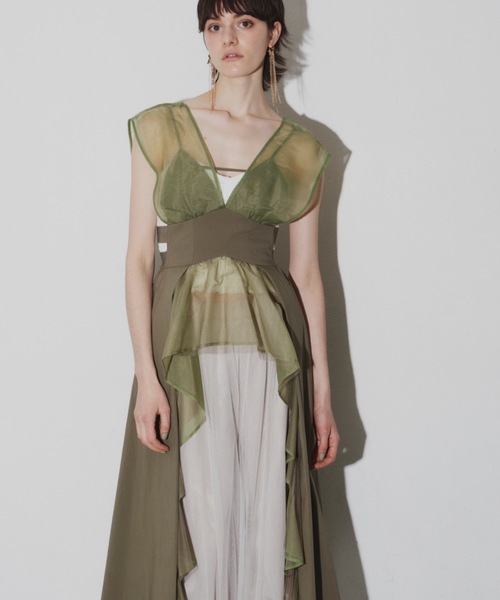 LA BELLE ETUDE（ラベルエチュード） ブラウス シャツ BACKレースUP