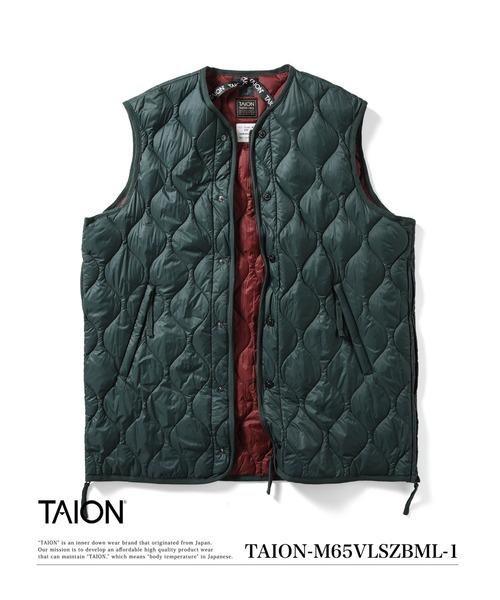 TAION（タイオン） ダウンベスト ベスト 「」「ユニセックス