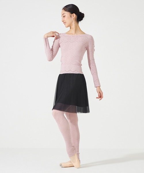 Chacott（チャコット） レッグウォーマー 「ノーソーイングニット