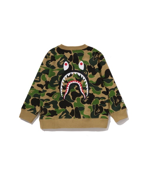 A BATHING APE（アベイシングエイプ） トレーナー ABC CAMO SHARK