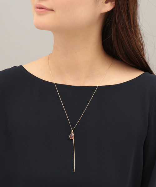 agete（アガット） ネックレス K10チェーンネックレス レディース