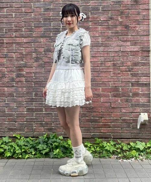 Candy Stripper（キャンディーストリッパー） スカート COTTON LACE