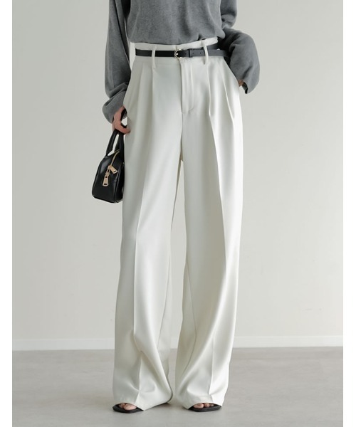 Re:EDIT（リエディ） スラックス パンツ 「販売枚数7.3万枚突破