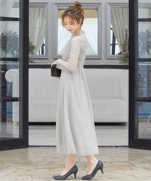 niana（ニアナ） ドレス ラメチュールメロウワンピースドレス