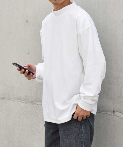 SHIPS any tシャツ 「WEB限定」SHIPS any: ブラッシュド スムース