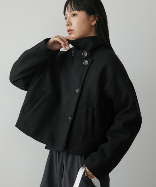 Aunt Marie's（アントマリーズ） コート アウター スタンドカラー3WAY